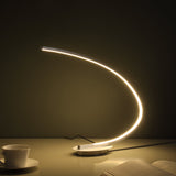 16" Silver Metal Desk Led Table Lamp - Homeroots - Flyclothing LLC