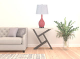 28" Pink Hammered Urn Table Lamp With White Tapered Drum Shade - Homeroots - Flyclothing LLC