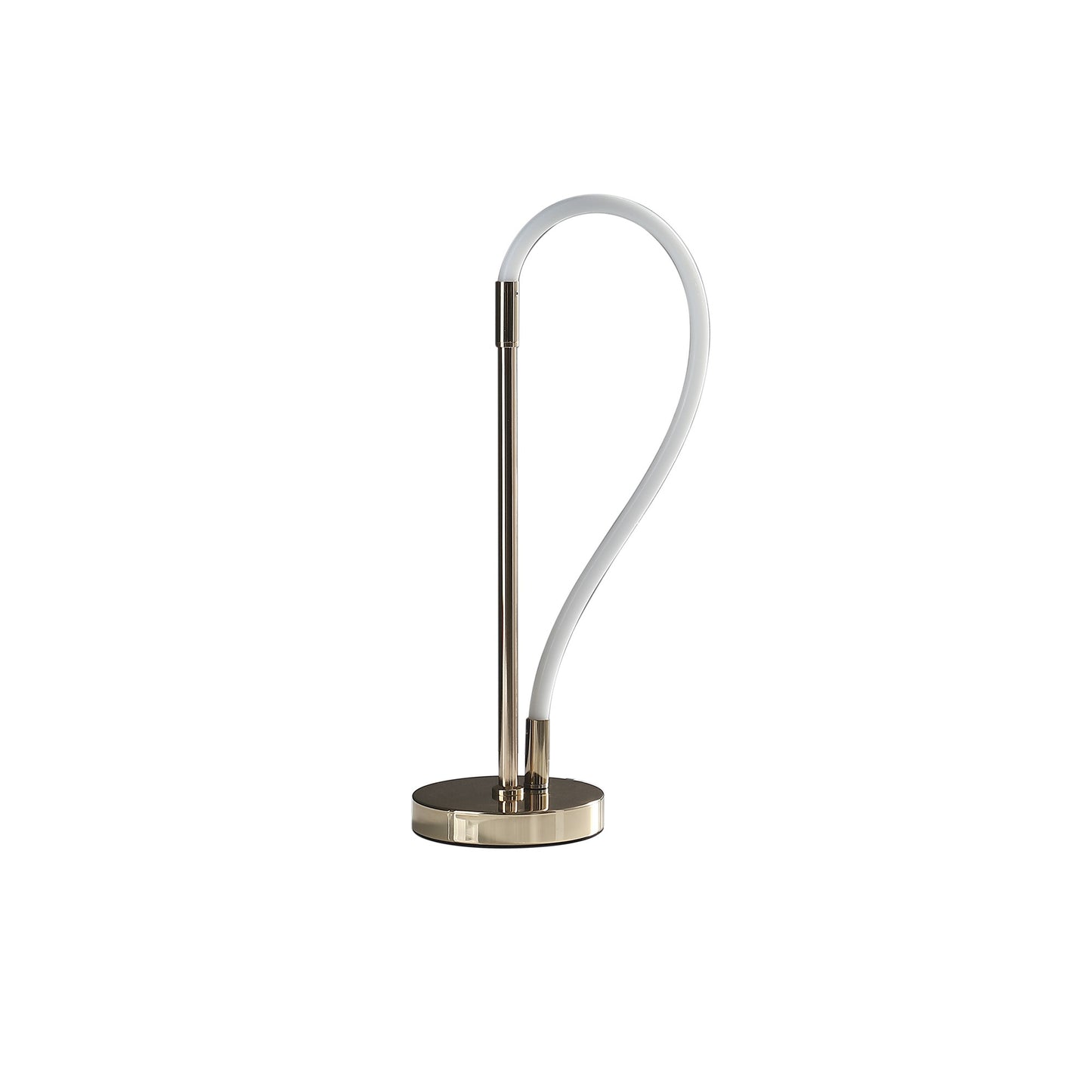 21" Gold Bedside Led Table Lamp - Homeroots - Flyclothing LLC