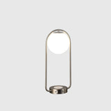 19" Silver Clip Globe USB Table Lamp - Homeroots - Flyclothing LLC