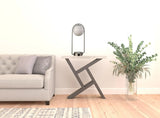 19" Silver Clip Globe USB Table Lamp - Homeroots - Flyclothing LLC