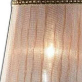 Silver and Pink Faux Crystal Dual Light Hanging Wall Sconce - Homeroots - Flyclothing LLC