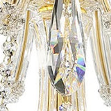 Candle Style Empire Transparent Glass Led Ceiling Light - Homeroots