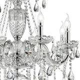 Candle Style Empire Transparent Glass Led Ceiling Light - Homeroots - Flyclothing LLC