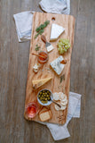 28" Artisan Organic Natural Wood Anti Bacterial Cutting Board - Homeroots