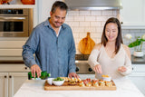 28" Artisan Organic Natural Wood Anti Bacterial Cutting Board - Homeroots - Flyclothing LLC