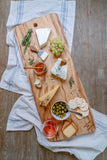 35" Artisan Organic Natural Wood Anti Bacterial Cutting Board - Homeroots