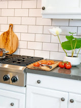 Natural Rounded Rectangle Anti-Bacterial Cutting Board - Homeroots - Flyclothing LLC