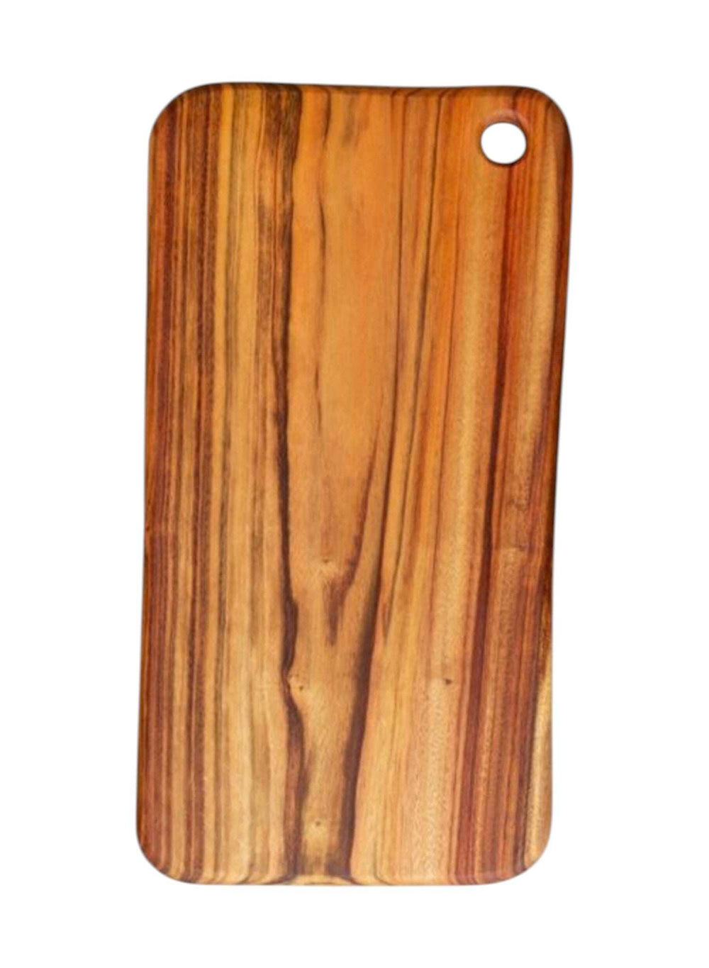 Natural Rounded Rectangle Anti-Bacterial Cutting Board - Homeroots - Flyclothing LLC