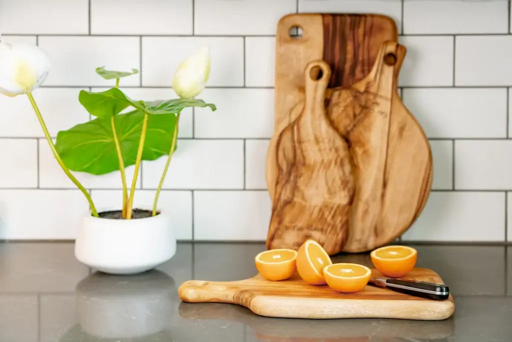 Artisan Organic Edge Anti Bacterial Wood Paddle Board - Homeroots - Flyclothing LLC