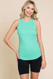 Culture Code Full Size Ribbed Round Neck Tank - Trendsi - Flyclothing LLC