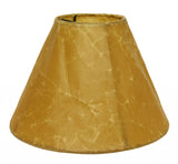 18" Brown Slanted Empire Crinkle Oil Paper Lampshade - Homeroots - Flyclothing LLC
