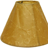 18" Brown Slanted Empire Crinkle Oil Paper Lampshade - Homeroots - Flyclothing LLC