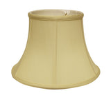 Antiqued White Monay Shantung Silk Drum Lamp Shade