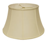 15" Ivory Drum No Slub Lampshade - Homeroots