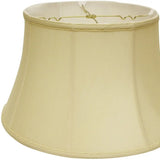 18" Antique White Drum Monay Shantung Lampshade - Homeroots - Flyclothing LLC