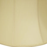 18" Antique White Drum Monay Shantung Lampshade - Homeroots - Flyclothing LLC