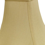 16" Antique White Premium Square Monay Shantung Lampshade - Homeroots