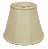 20" Ivory Slanted Empire Monay Shantung Lampshade - Homeroots