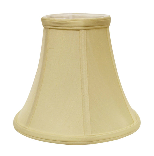 16" Antique White Premium Bell Monay Shantung Lampshade - Homeroots