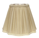 16" Pearl Grey Slanted Fancy Square Shantung Lampshade - Homeroots - Flyclothing LLC