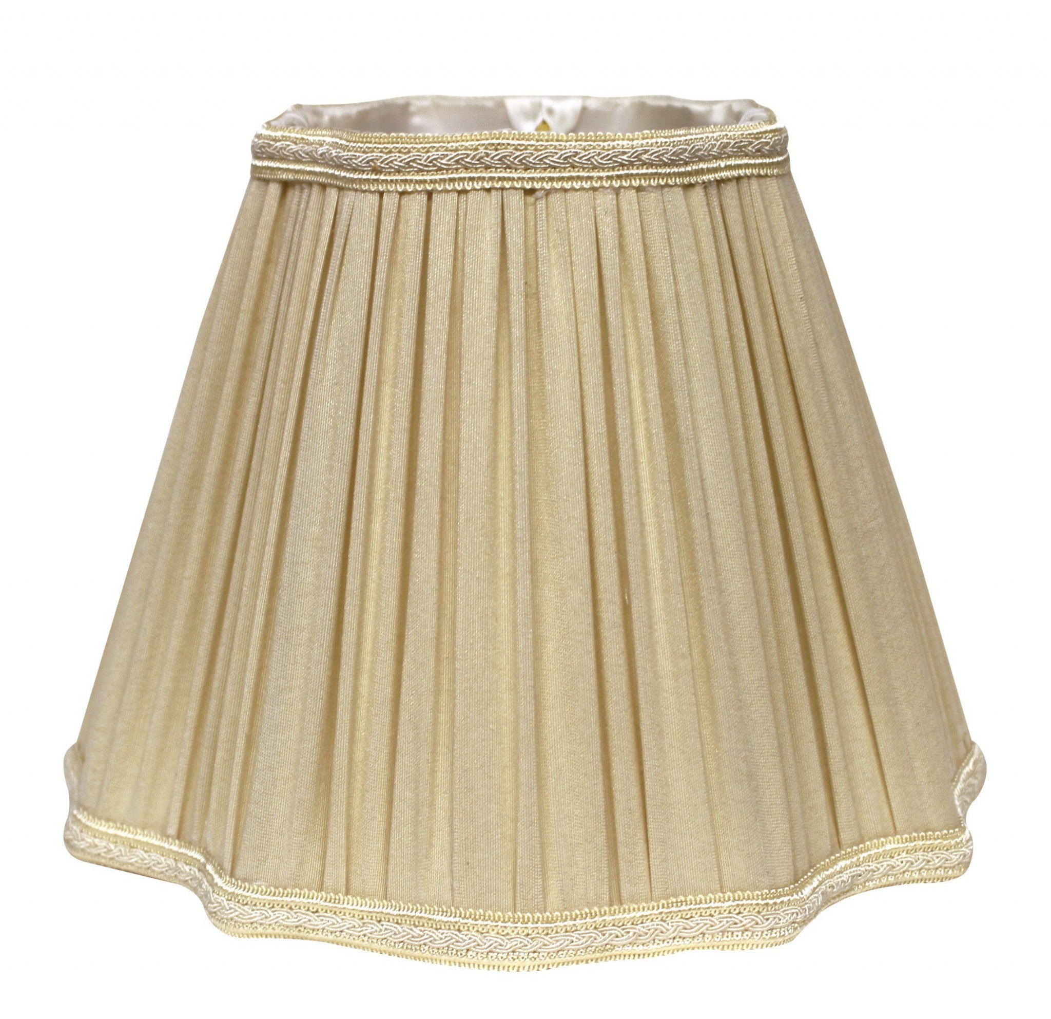 16" Pearl Grey Slanted Fancy Square Shantung Lampshade - Homeroots - Flyclothing LLC