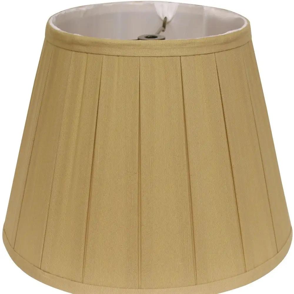 11" Primrose Slanted Crimped Box Shantung Lampshade - Homeroots - Flyclothing LLC
