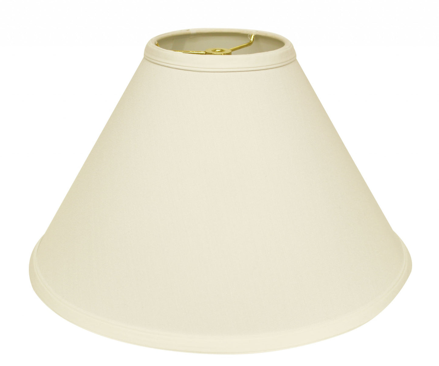 13" Ivory Deep Cone No Slub Lampshade - Homeroots - Flyclothing LLC