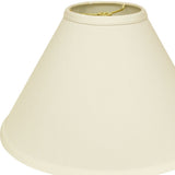 13" Ivory Deep Cone No Slub Lampshade - Homeroots - Flyclothing LLC