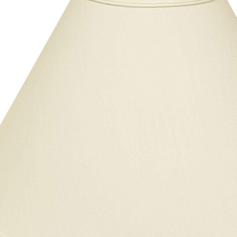 13" Ivory Deep Cone No Slub Lampshade - Homeroots - Flyclothing LLC
