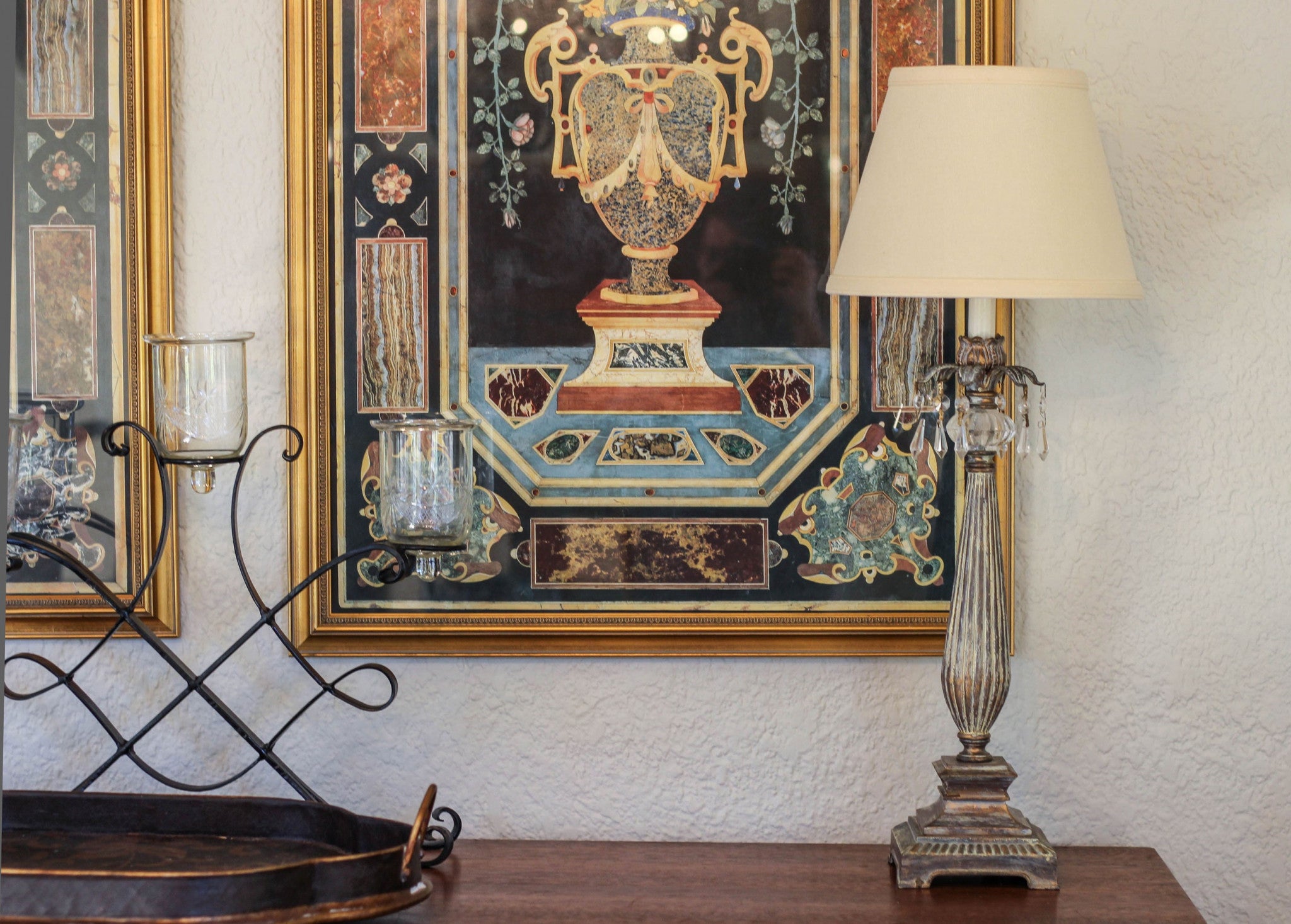 10" Parchment Biege Empire Hardback Slanted Linen Lampshade - Homeroots - Flyclothing LLC