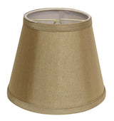 10" Pale Brown Empire Hardback Slanted No Slub Lampshade - Homeroots - Flyclothing LLC