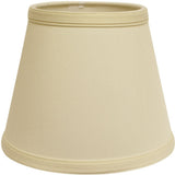19" Ivory Empire Slanted No Slub Lampshade - Homeroots - Flyclothing LLC