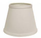 19" White Empire Slanted No Slub Lampshade - Homeroots - Flyclothing LLC