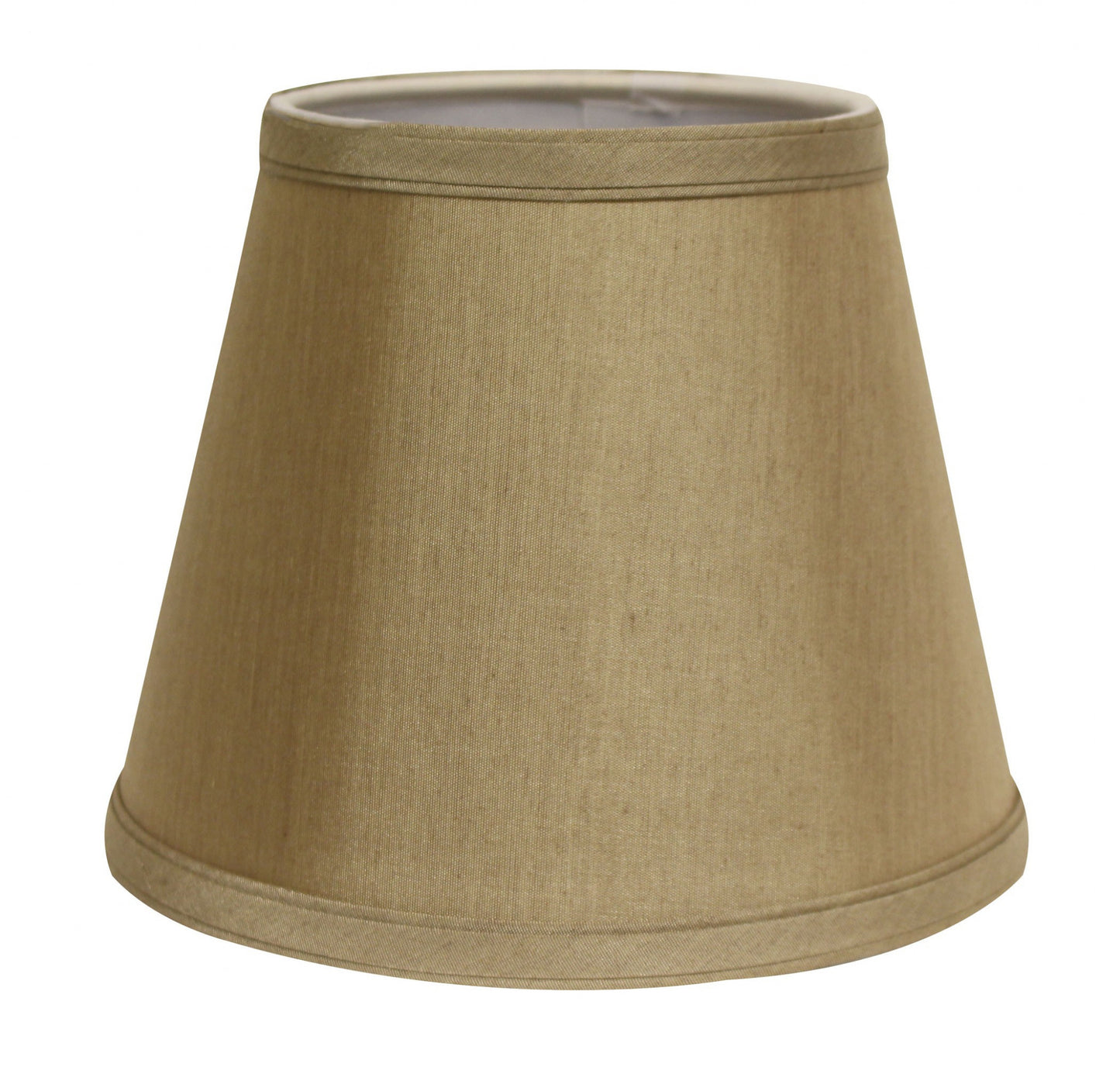 19" Pale Brown Empire Slanted No Slub Lampshade - Homeroots - Flyclothing LLC