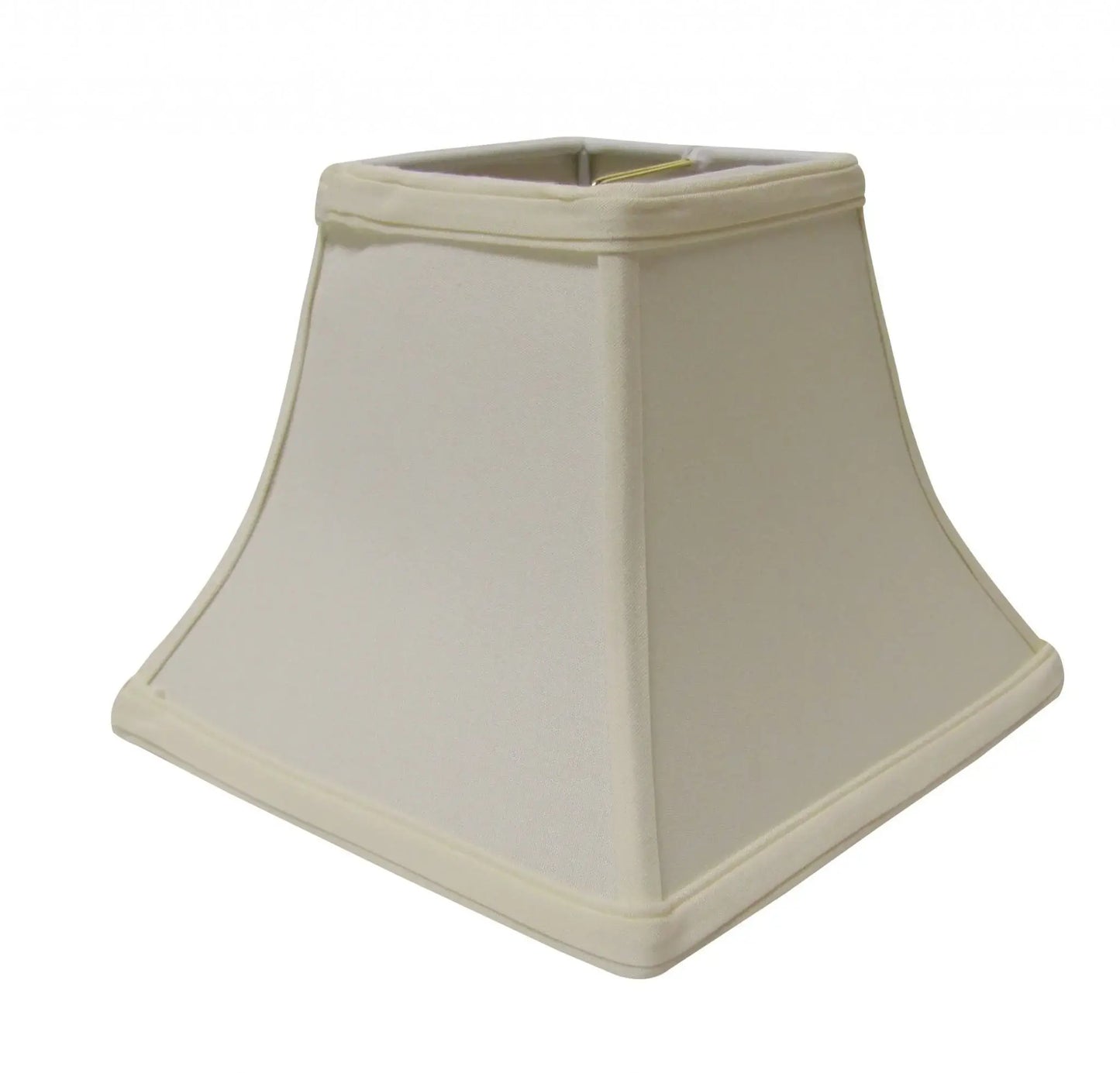 12" Ivory Square Bell No Slub Lampshade - Homeroots - Flyclothing LLC