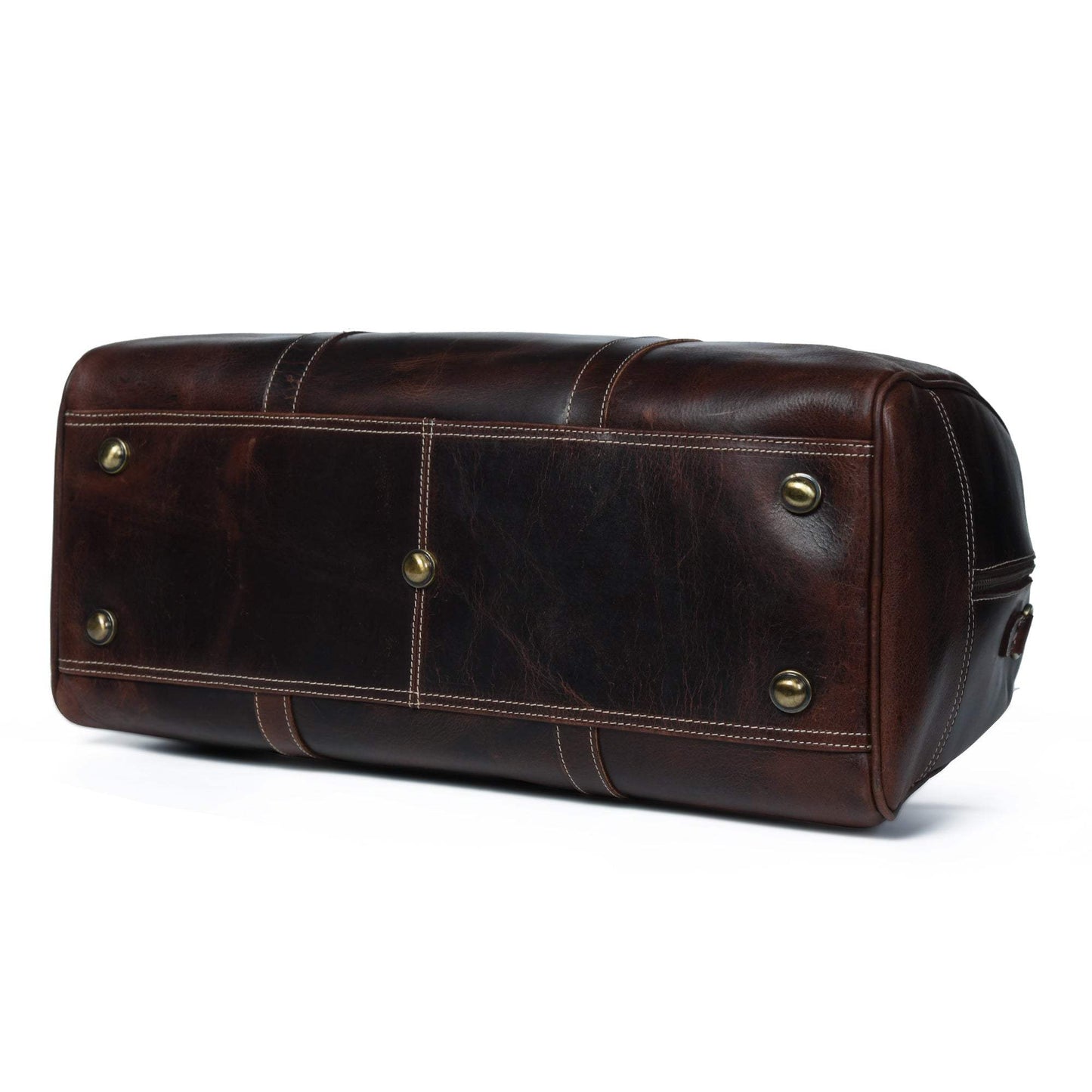 The Buffalo Traveller- Walnut - Classy Leather Bags - Flyclothing LLC