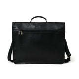 Shadow Silver Black Messenger Bag - Classy Leather Bags - Flyclothing LLC