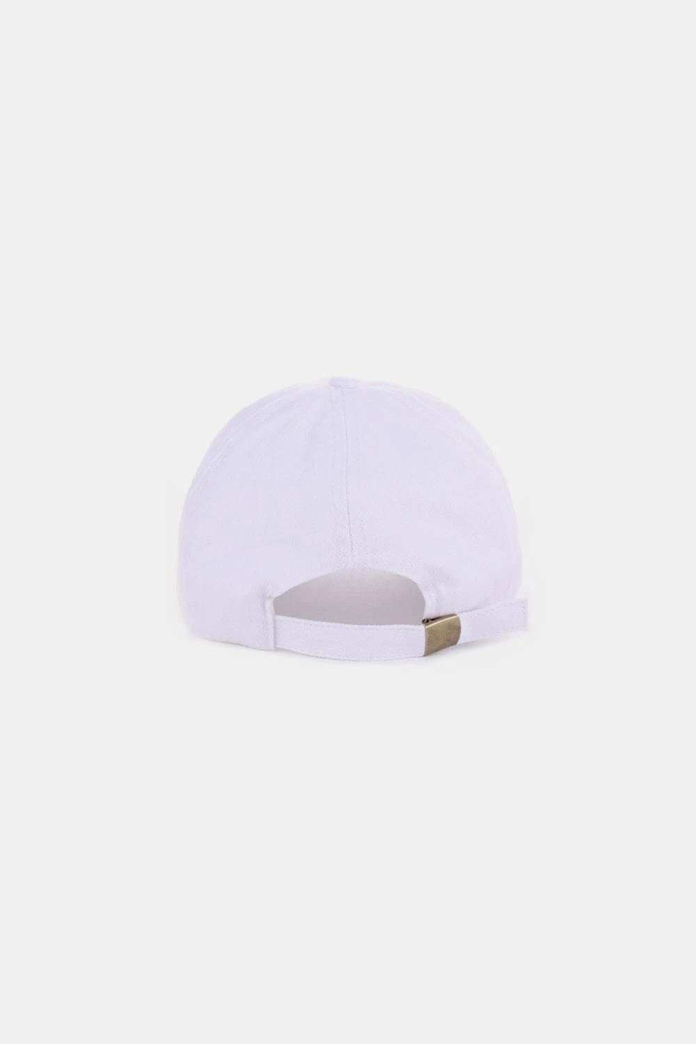 Zenana Ribbon Bow Chenille Patch Baseball Cap - Trendsi - Flyclothing LLC