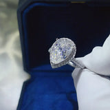 2 Carat Moissanite 925 Sterling Silver Ring - Trendsi - Flyclothing LLC