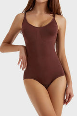 Basic Bae Full Size Scoop Neck Butt Lifting Bodysuit - ShopBasicbae - Flyclothing LLC