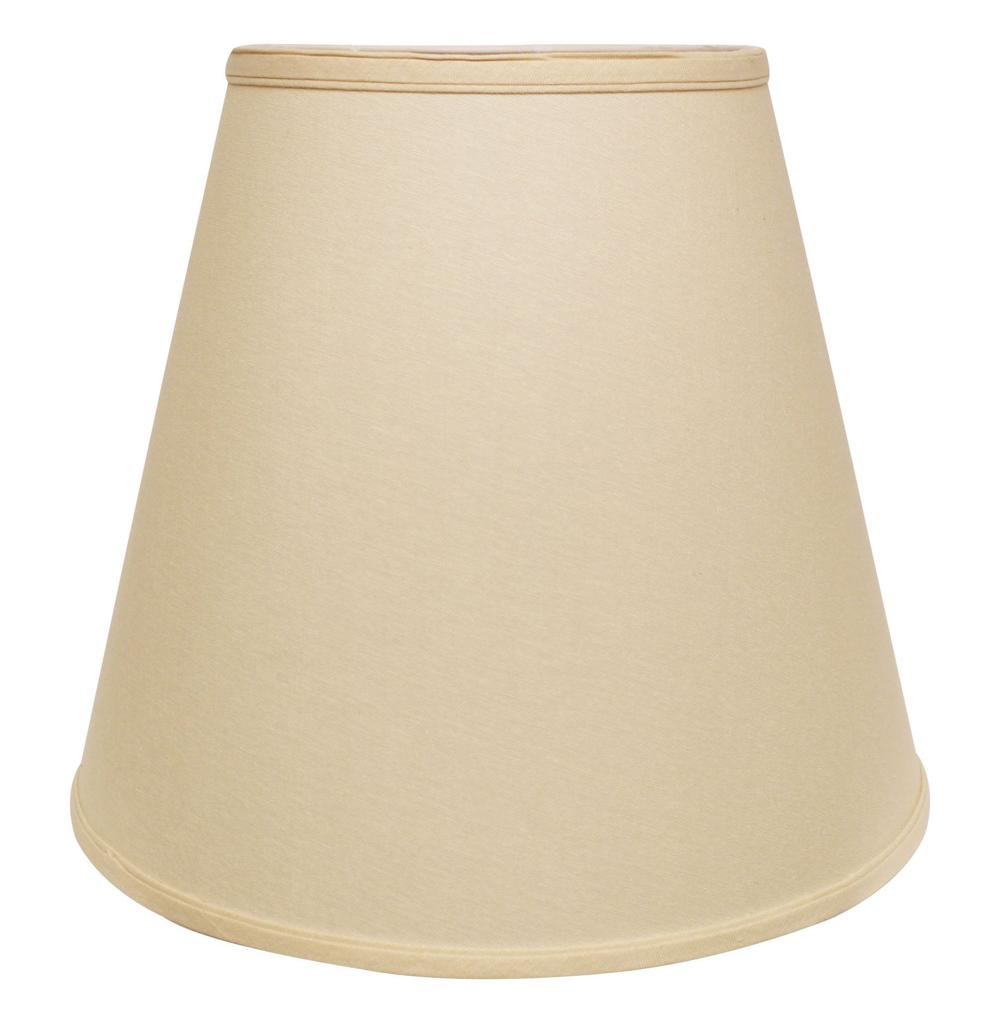 16" Parchment Biege Deep Empire Linen Lampshade - Homeroots - Flyclothing LLC