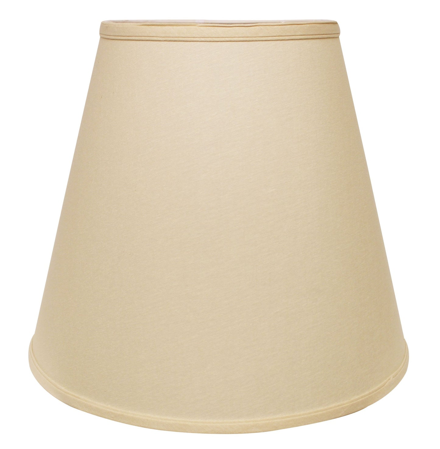 16" Parchment Biege Deep Empire Linen Lampshade - Homeroots - Flyclothing LLC