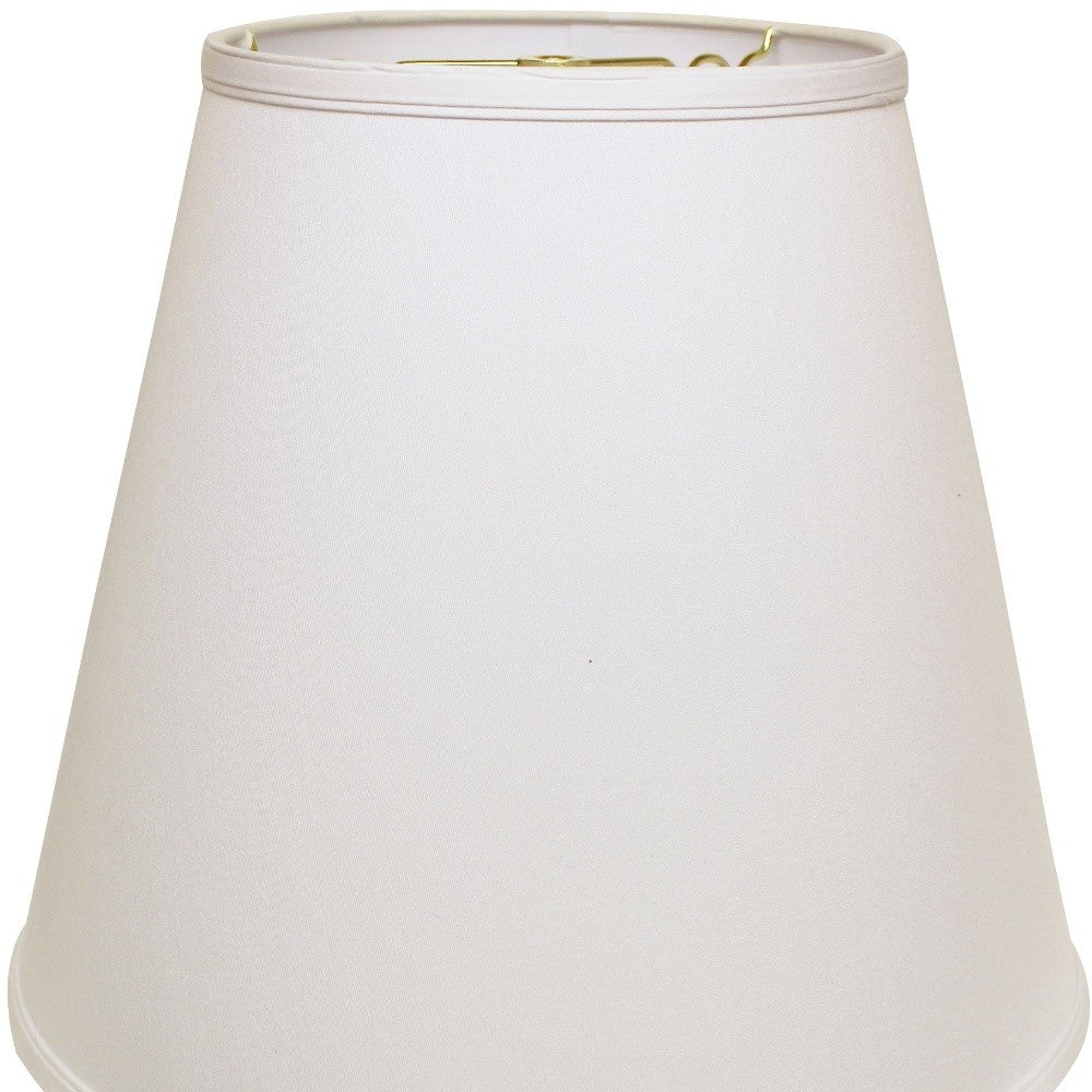 16" White Deep Empire No Slub Lampshade - Homeroots - Flyclothing LLC