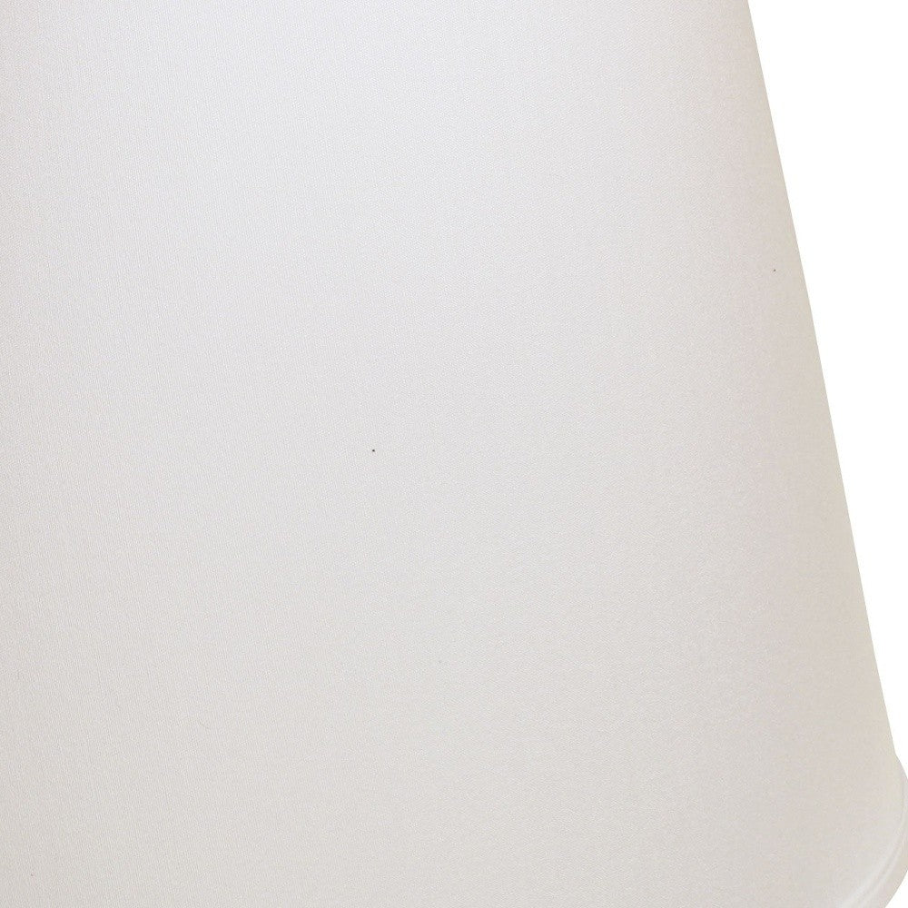 16" White Deep Empire No Slub Lampshade - Homeroots - Flyclothing LLC