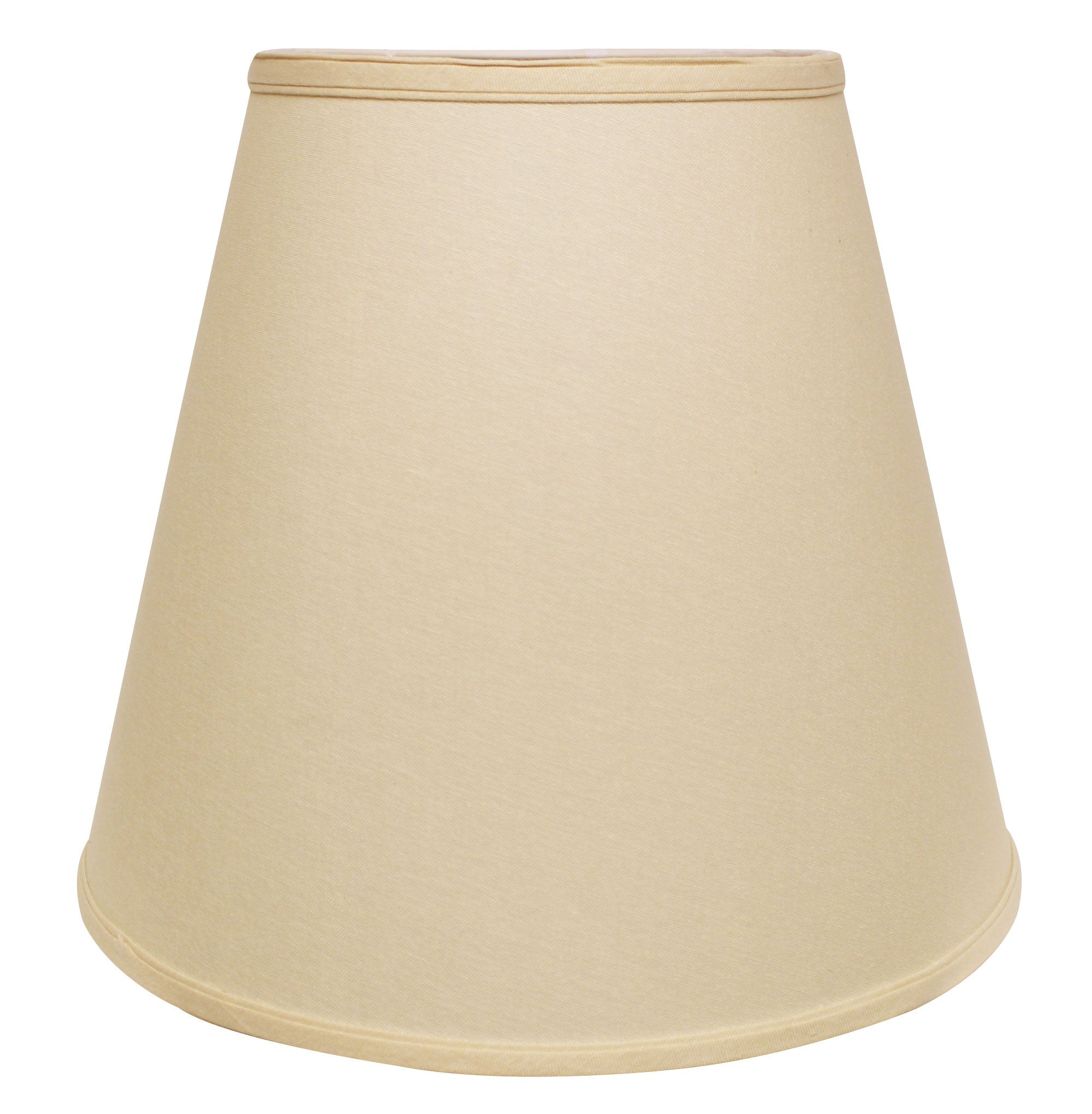 18" Parchment Biege Empire Linen Lampshade - Homeroots - Flyclothing LLC
