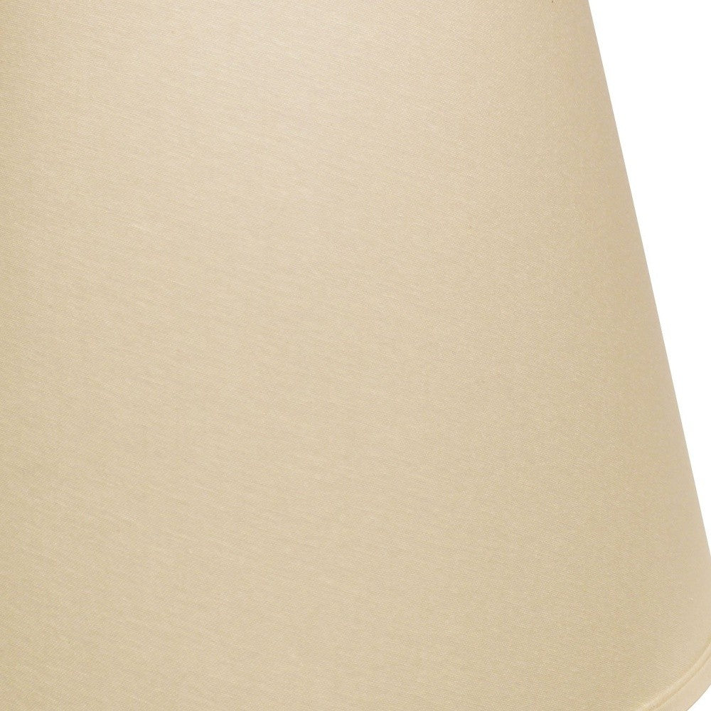 18" Parchment Biege Empire Linen Lampshade - Homeroots - Flyclothing LLC