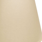 18" Parchment Biege Empire Linen Lampshade - Homeroots - Flyclothing LLC