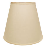 18" Parchment Biege Empire Linen Lampshade - Homeroots