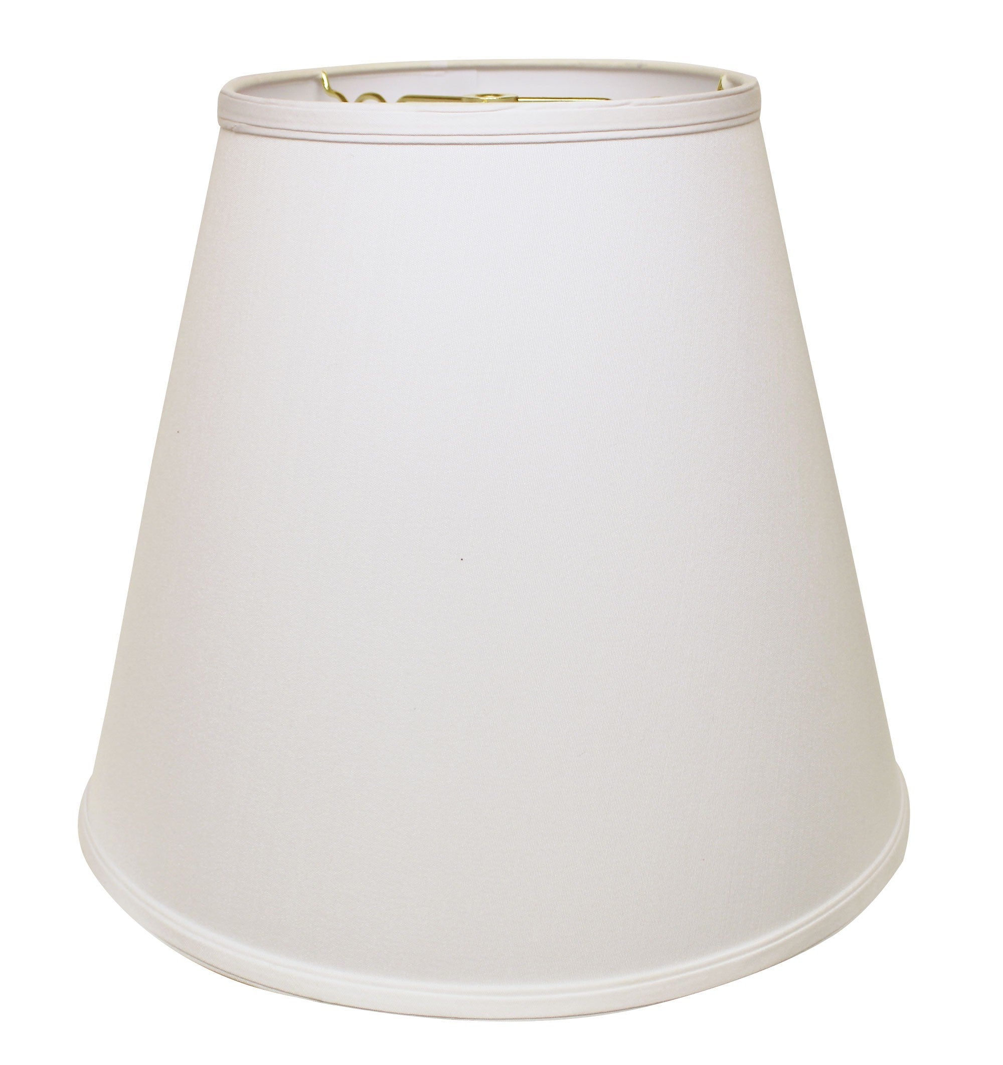 18" White Deep Empire No Slub Lampshade - Homeroots - Flyclothing LLC